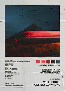 Dominic Fike - Album Cover