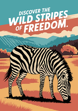 Zebra: Wild Stripes of Freedom
