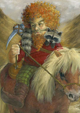 Dwarf On The Misty Mountain