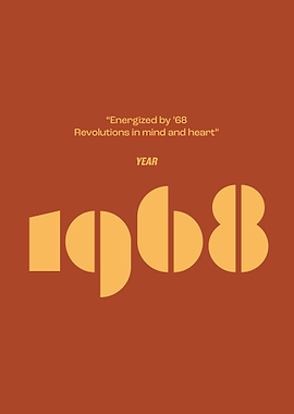 1968 Year Poster