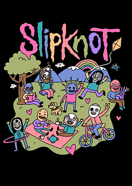 Slipknot Cartoon Picnic
