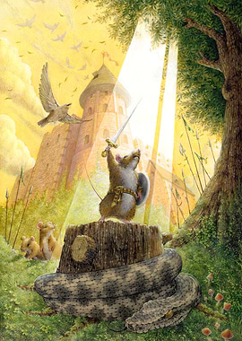 Redwall Brave Mouse Warrior