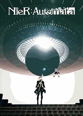 NieR: Automata 2B and Pod