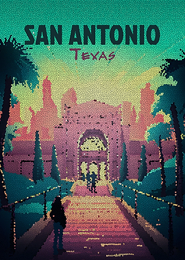 San Antonio Texas Mosaic Art