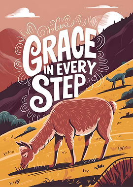 Grace in Every Step Illustration