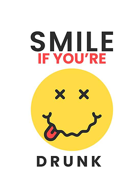 Smile if You're Drunk Graphic