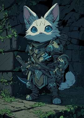 Armored Cat Warrior