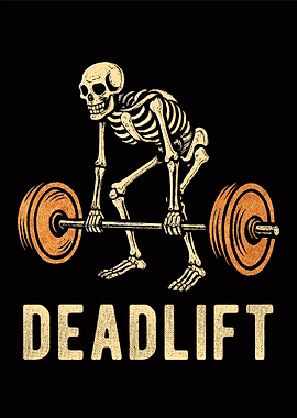 Skeleton Deadlift Illustration