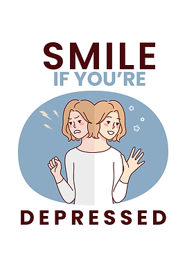 Smile If You're Depressed Illustration