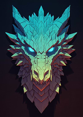 Dragon Head Wall Decor
