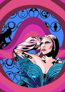 Lady Gaga chromatica Pop Art