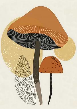 Cool Mushroom Art