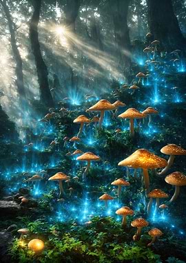 Enchanted Mushroom Forest