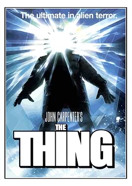 The Thing movie poster