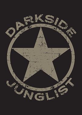 Darkside Junglist Star Logo