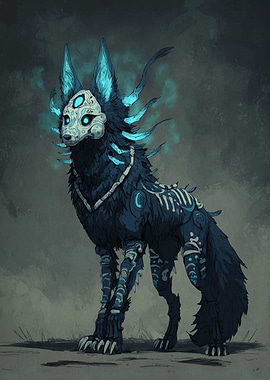Mystical Wolf Spirit