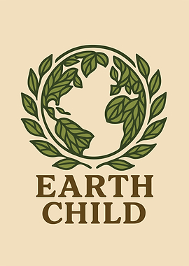 Earth Child with Leaf Globe Kindness