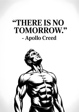 Apollo Creed Quote Art