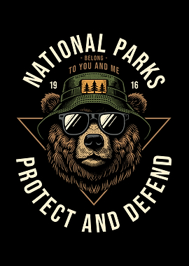 National Parks Bear Protect and Defend