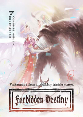 Forbidden Destiny: Angel and Demon Embrace