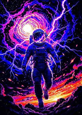 Electric Astronaut - Lost in a Cosmic Storm