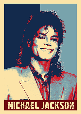 Michael Jackson Pop Art Portrait