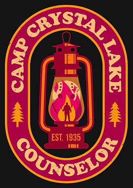 Camp Crystal Lake Counselor Emblem