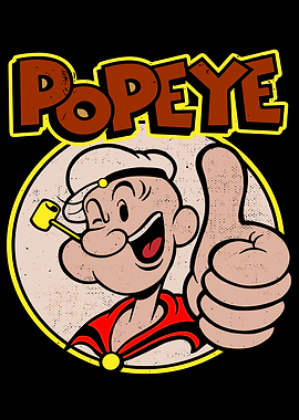 Popeye the Sailor Cartoon Character