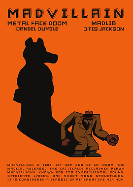 Madvillain Album Cover Art