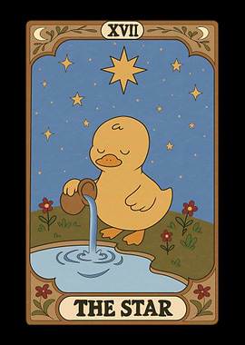 Duck Tarot - The Star