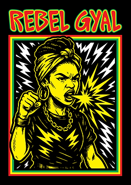 Rebel Gyal Illustration