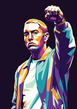 Eminem Pop Art Portrait
