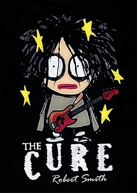 The Cure Robert Smith Cartoon