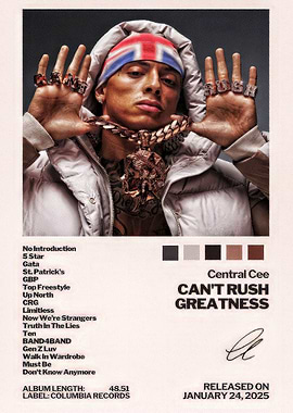Central Cee - Can't Rush Greatness