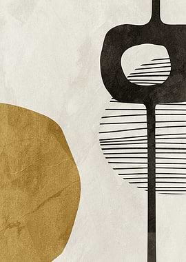 Abstract Shapes Art Print