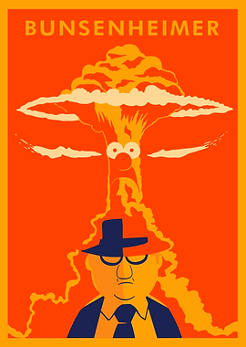 Bunsenheimer Cartoon Parody Poster