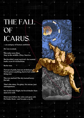 The Fall of Icarus Poster
