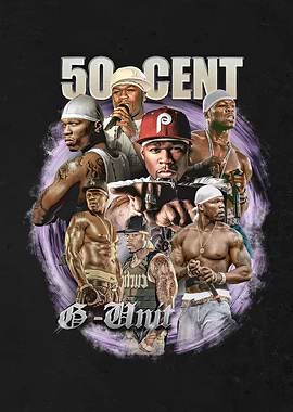 50 Cent and G-Unit Collage