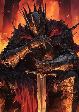 Dark Knight King Throne