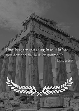 Epictetus Quote - How long