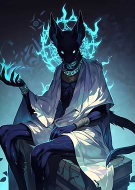 Mystical Creature Blue