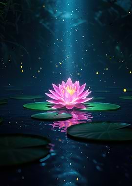 Pink Lotus Flower