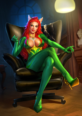 Saving Supervillains Book 2 Cover Art Print