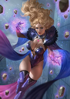 Saving Supervillains Book 4 Cover Art Print