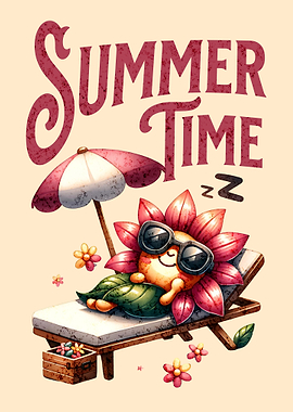 Summer Time Flower Relaxation