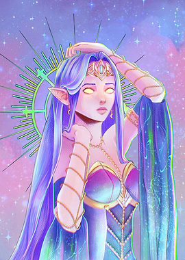 Celestial Elf Portrait