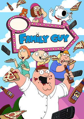 Family Guy Pizza and Beer