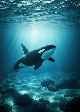 Orca in Ocean