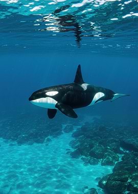 Orca Underwater