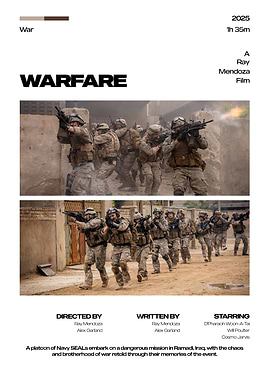 Warfare Movie Poster